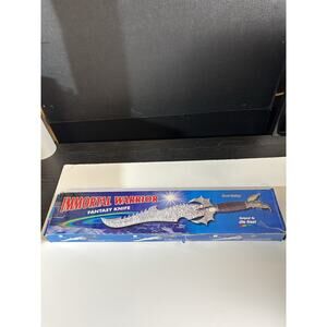 Frost Cutlery Damascus Steel Design By Jim Frost Fantasy Knife Immortal Warrior